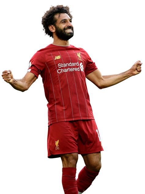 Mohamed Salah Liverpool football render - FootyRenders