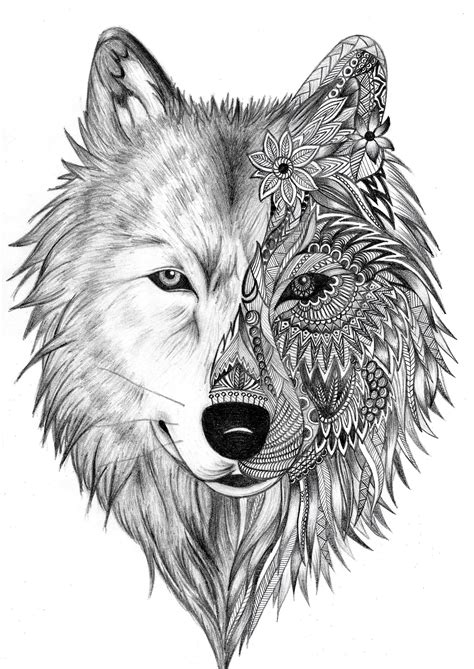 Wolf Tattoo Zentlange | Wolf tattoo, Wolf tattoo design, Wolf tattoos