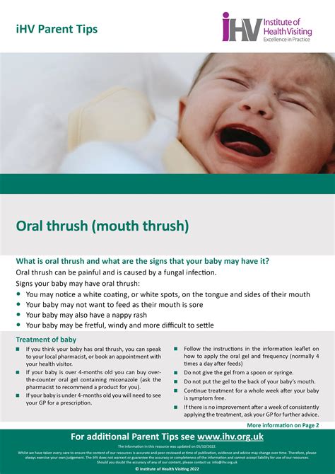 What is oral thrush and what are the signs that your baby may have it? Oral thrush can be ...