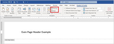 How to Insert Headers and Footers in Microsoft Word