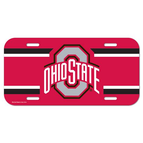 Ohio State Buckeyes License Plate - Sports Fan Shop