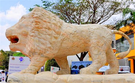 Lion Sculpture (SV) | Lion sculpture-make in India Logo side… | P. L. Tandon | Flickr