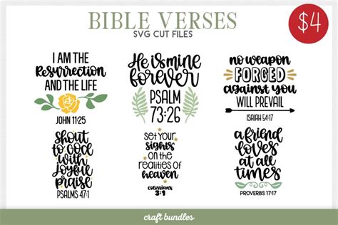 Bible Verses SVG Cut Files (568523)