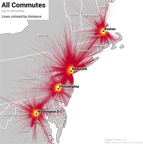 Stats, Maps n Pix: Megalopolis revisited: commuting in the Northeastern ...