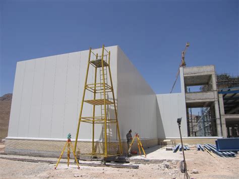 Jolfa Sanat Co. Roof & Wall Sandwich Panel Installation