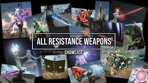 FFXIV: All 17 Resistance Weapons - Guide & Showcase - YouTube