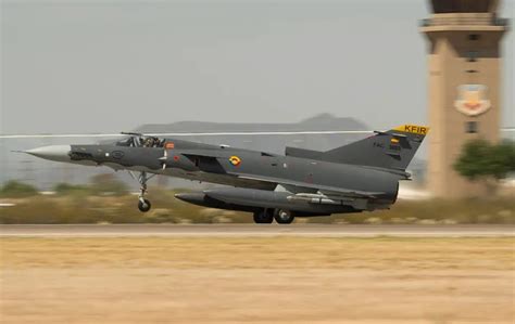 Colombian Kfir Delta-Wing Aircraft Return to the U.S. to take Part in ...