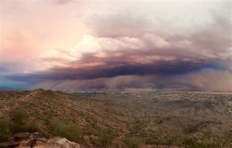 Phoenix Dust Storm (2-cropped) | Dust storm headed towards P… | Flickr