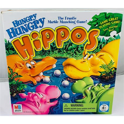 Hasbro Hungry Hungry Hippos Game - Walmart.com - Walmart.com