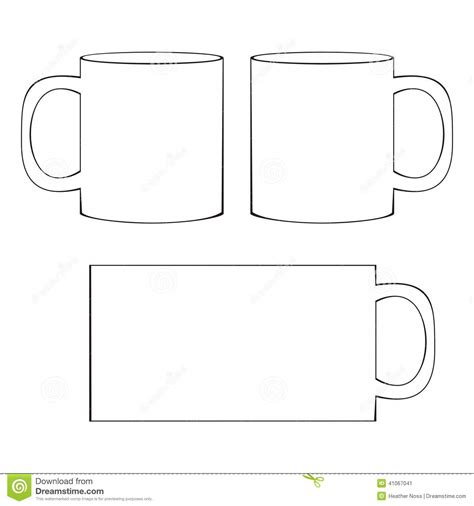 20 Mug Template Vector Images - Free Vector Coffee Cup Template, Mug Coffee Cup Template and ...