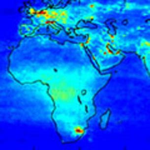 Global air pollution map produced by Envisat's SCIAMACHY / Envisat ...