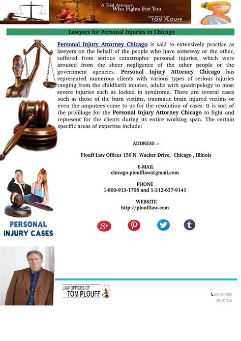 Personal injury attorney chicago by Tom Plouff - Issuu