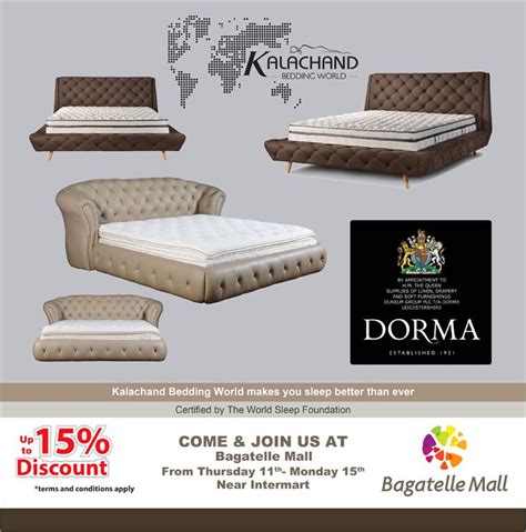 Kalachand Bedding World - Up to 15% DISCOUNT at Bagatelle Shopping Mall ...