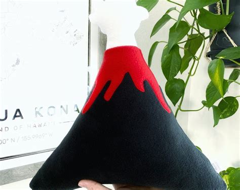 Volcano Toy Stuffed Volcano Stuffed Toy Volcanoes Hawaii Gift - Etsy