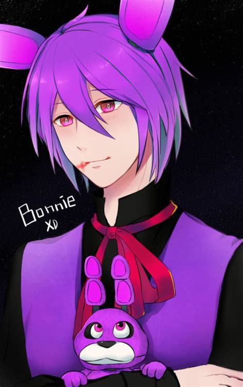 bonnie five nights at freddy's anime - Pesquisa Google | Fnaf, Anime fnaf, Fnaf drawings