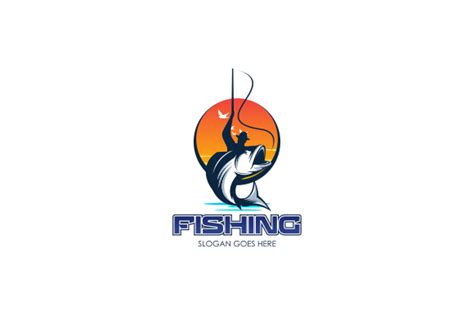 Fishing Logo Design Ideas. Best Logo Graphic by DEEMKA STUDIO · Creative Fabrica