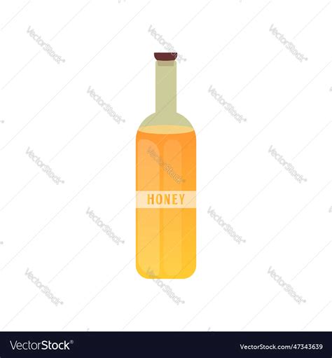 Honey bottle icon Royalty Free Vector Image - VectorStock