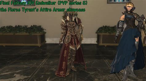 Final Fantasy XIV Endwalker (PVP series 5) the Fierce Tyrant’s Attire ...