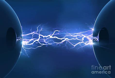 Electrical Sparks, Artwork Photograph by Science Photo Library - Fine Art America