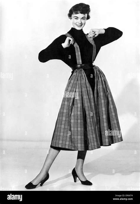 Clothing Fashion 1954. November 1954 P021233 Stock Photo - Alamy