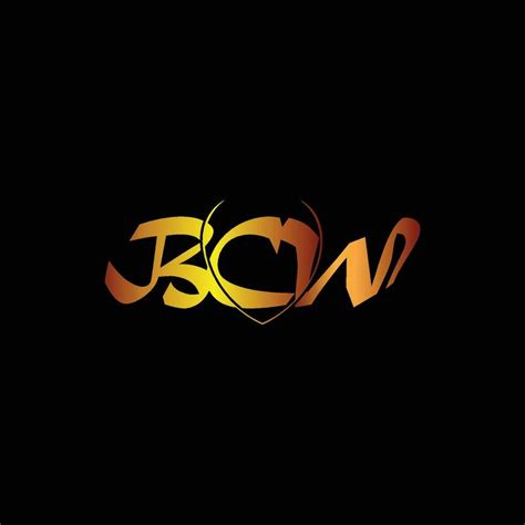 Print BCW text logo design monogram 28244687 Vector Art at Vecteezy