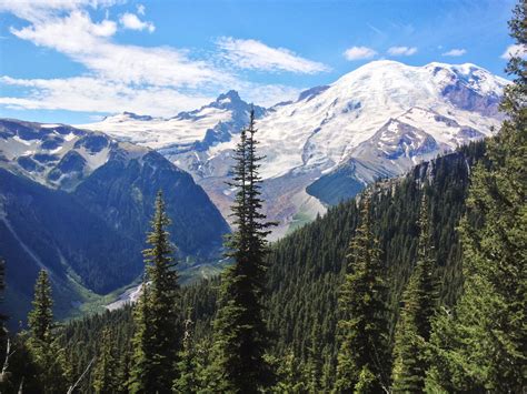 Mount Rainier National Park: the most glaciated peak in the contiguous ...