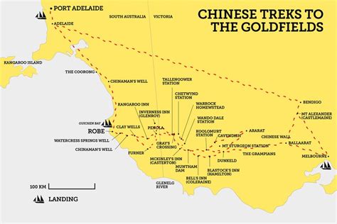 Chinese gold miners' historic 500km trek from Robe to Ballarat in the ...