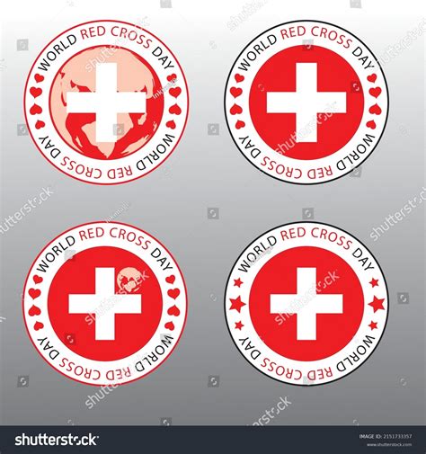 World Red Cross Day Vector Logo Stock Vector (Royalty Free) 2151733357 ...