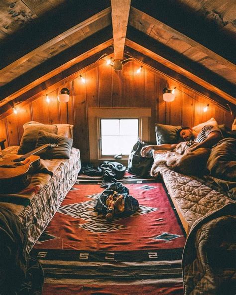 Cozy Places | 2.10.20 | Cabin interiors, House design, Tiny house cabin