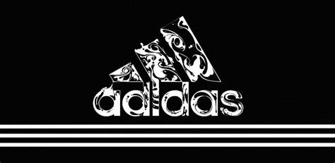 HD wallpaper: adidas logo, Black, Strip, Style, Background ...