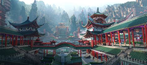 Chinese Imperial Architecture, Anda Sung on ArtStation at https://www ...