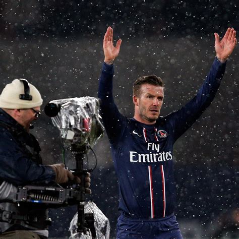 David Beckham Makes PSG Debut Against Marseille (Video) | News, Scores ...