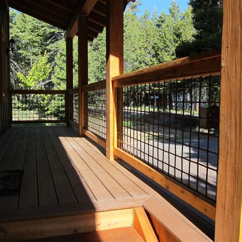 Gallery - Wild Hog Railing | Decks in 2019 | Wire deck railing, Deck ...