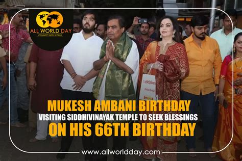 Mukesh Ambani 66th Birthday: Biography, Personal Life, Career