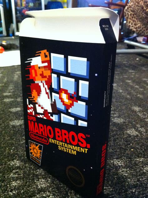 Super Mario Bros. | Box My Games! Reproduction game boxes