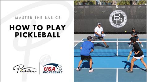 How to Play Pickleball - YouTube