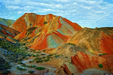 Brian Kelly's Blog: Rainbow Mountains In China's Danxia Landform Geological Park