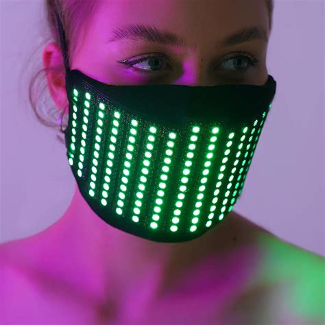 Smart LED Face Mask Vertical Strips by ETERESHOP _H49