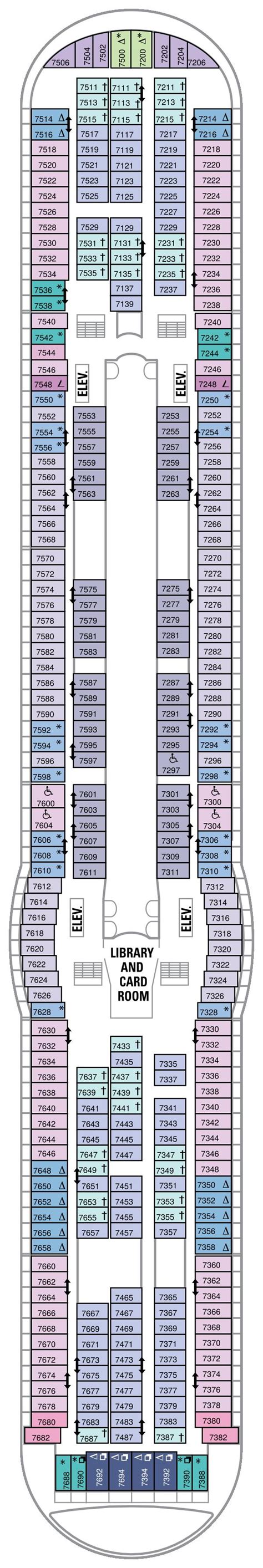 Navigator of the Seas Deck Plans