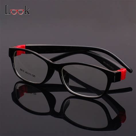 TR90 Eyeglasses Kids Frames Eyewear Optical Glasses Frame Children Flexible Rubber No Screw ...