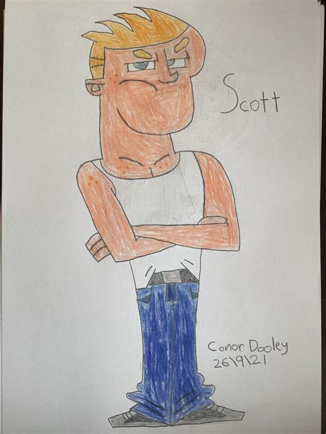 Scott (Total Drama) by ConorTheSimpsonsFan on DeviantArt