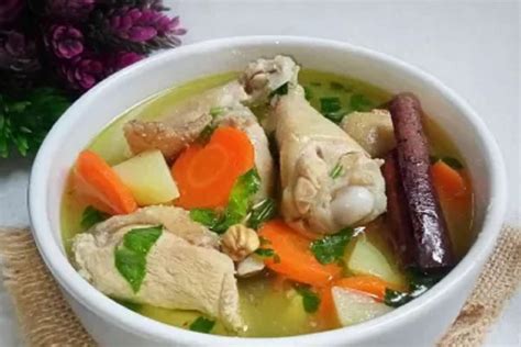 3 Resep Sop Ayam Bening Ala Restoran - Varia Katadata.co.id