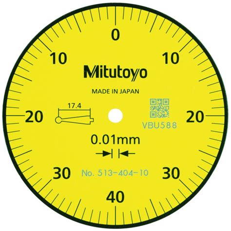 Mitutoyo 513-404-10E Dial Test Indicator Horizontal Type 0.8mm - 0.01mm from Lawson HIS