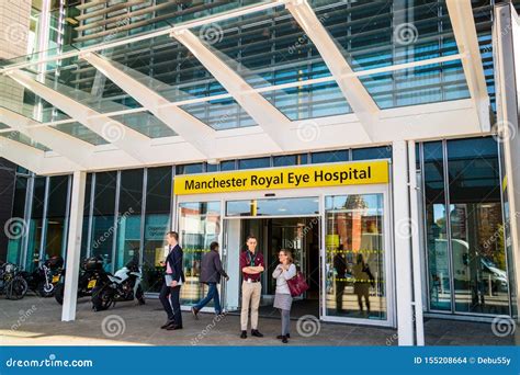 Modern Building of an Historic Over 200 Year Old Manchester Royal Eye Hospital. Editorial Stock ...