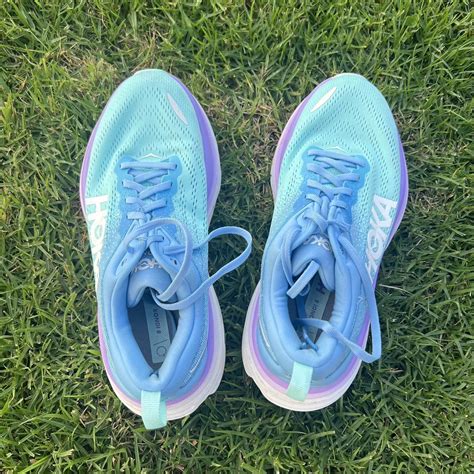 Hoka Bondi 8 - size 9 aus Good condition, hardly... - Depop