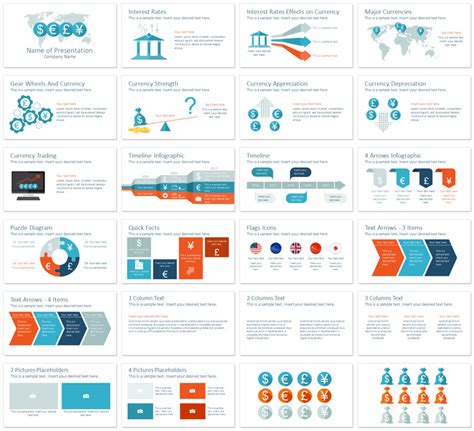 Currency PowerPoint Template - PresentationDeck.com