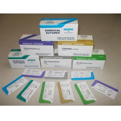 Medical - Sutures Assorted Sizes (Single Suture)