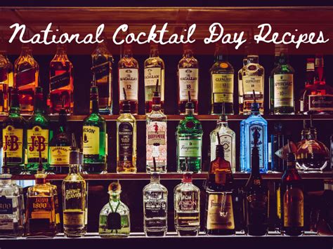 National Cocktail Day Recipes - The Outback Series