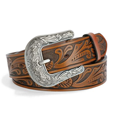 WHIPPY Western Leather Belts for Women Men Cowboy Cowgirl Leather Belt ...