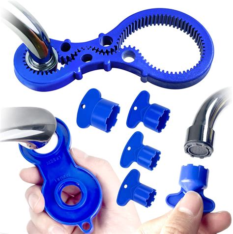 Aerator Key, Faucet Aerator removal tool, Faucet wrench with Aerator ...